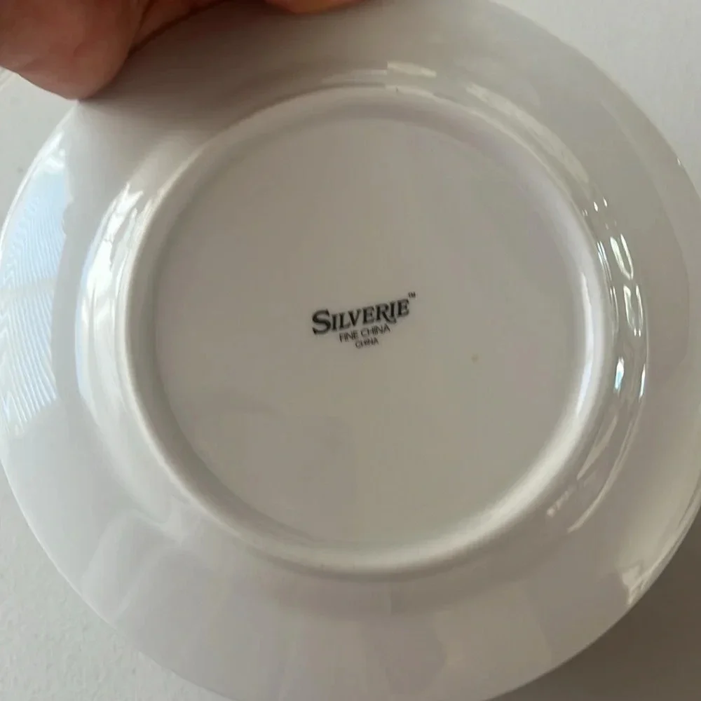 Vintage SILVERIE DESSERT PLATE THIS PRICW IS FOR ONE PC, but I have 12 pcs avail